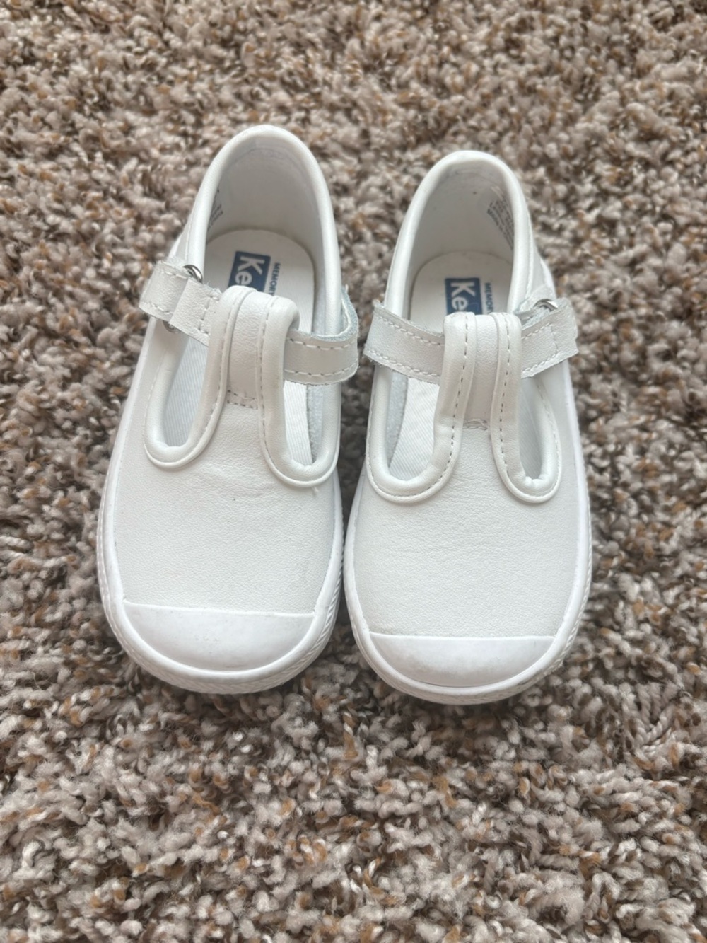 Keds White Kids Mary Jane Walker Shoes